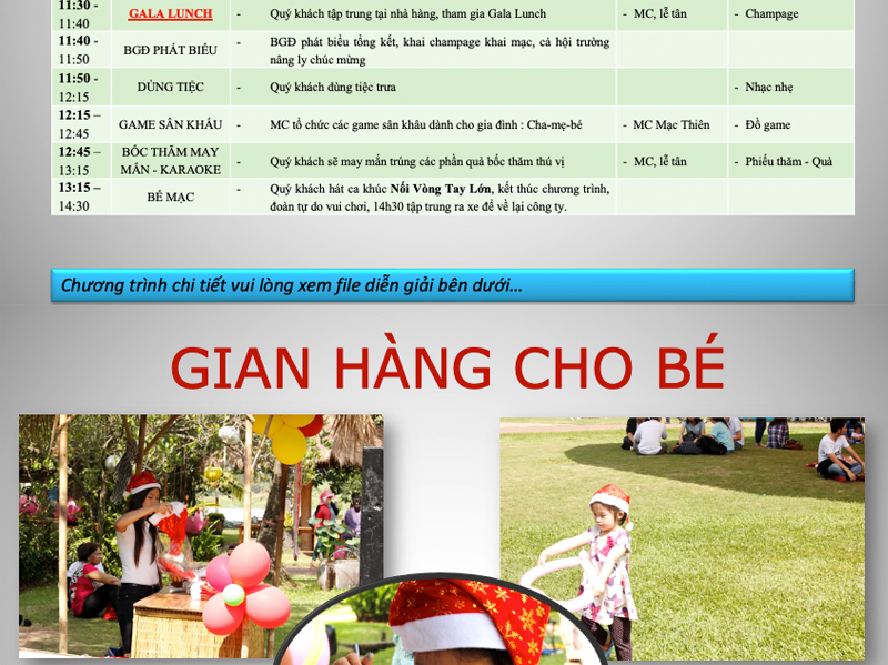 tổ chức family day thành phố hồ chí mình